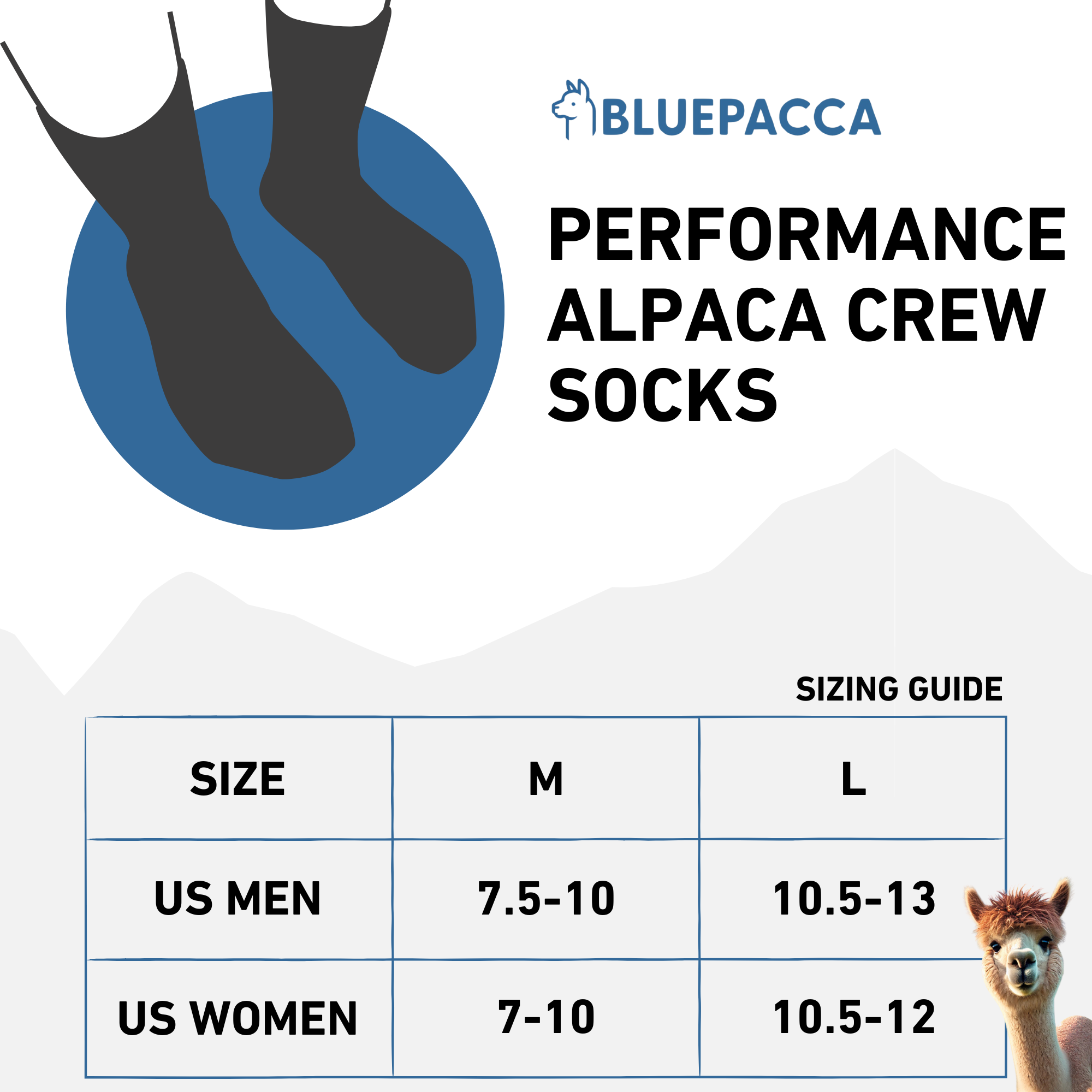 Bluepacca Alpaca Socks